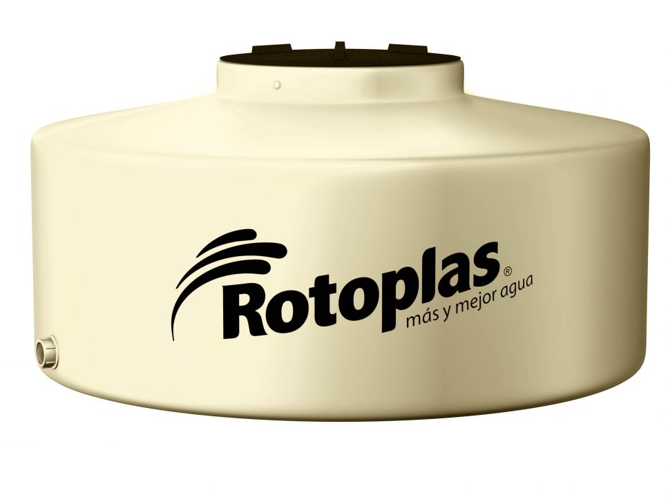 TANQUE ROTOPLAS MULTICAPA FLAT 1000 LITROS